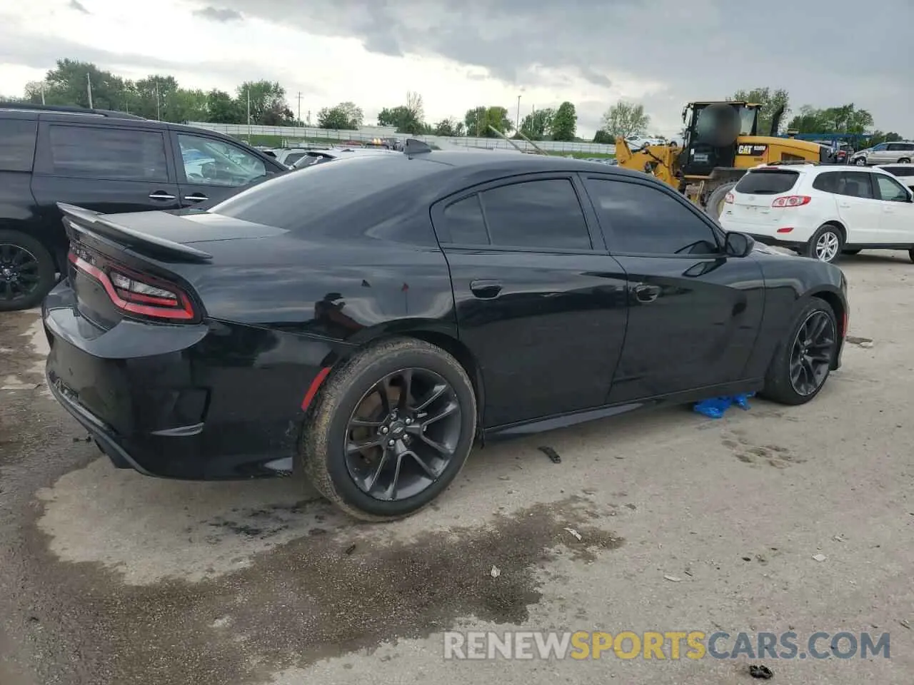 3 Photograph of a damaged car 2C3CDXCT2MH594757 DODGE CHARGER 2021