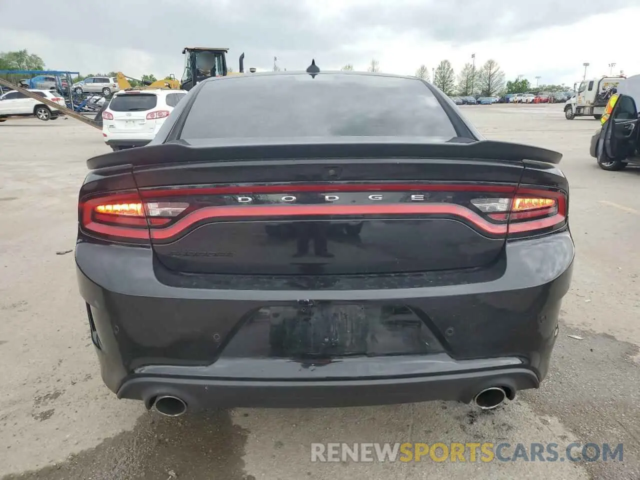 6 Photograph of a damaged car 2C3CDXCT2MH594757 DODGE CHARGER 2021
