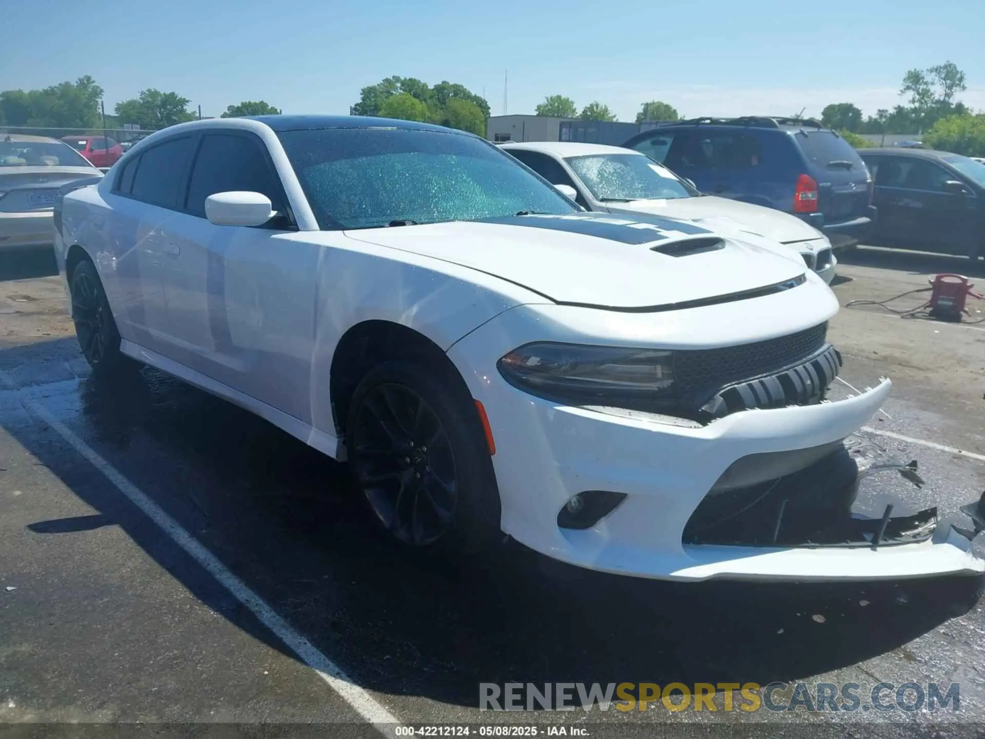 1 Photograph of a damaged car 2C3CDXCT2MH597867 DODGE CHARGER 2021