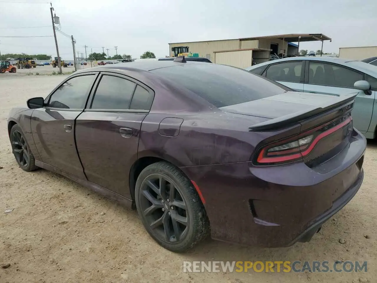2 Photograph of a damaged car 2C3CDXCT2MH644038 DODGE CHARGER 2021