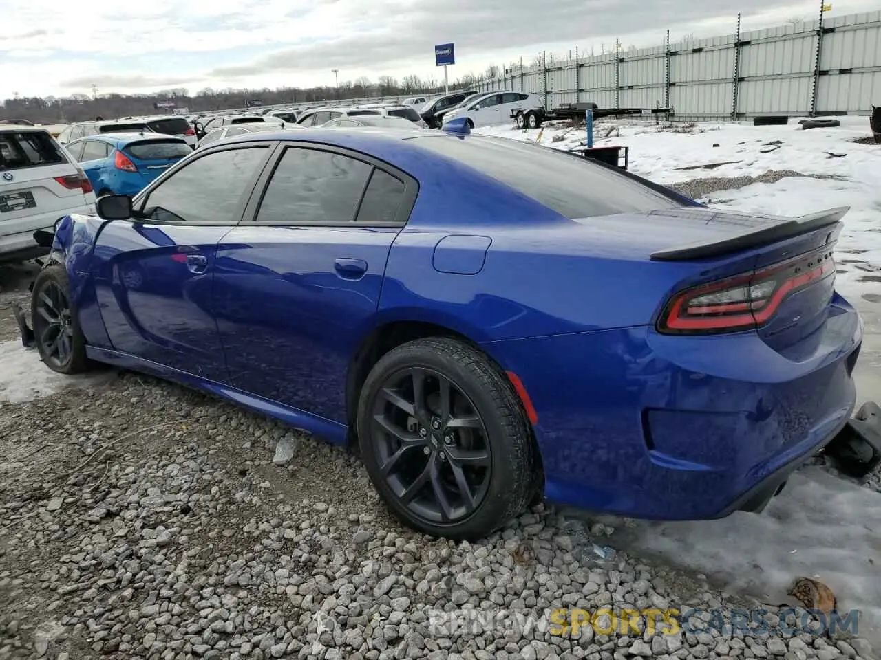 2 Photograph of a damaged car 2C3CDXCT2MH656805 DODGE CHARGER 2021