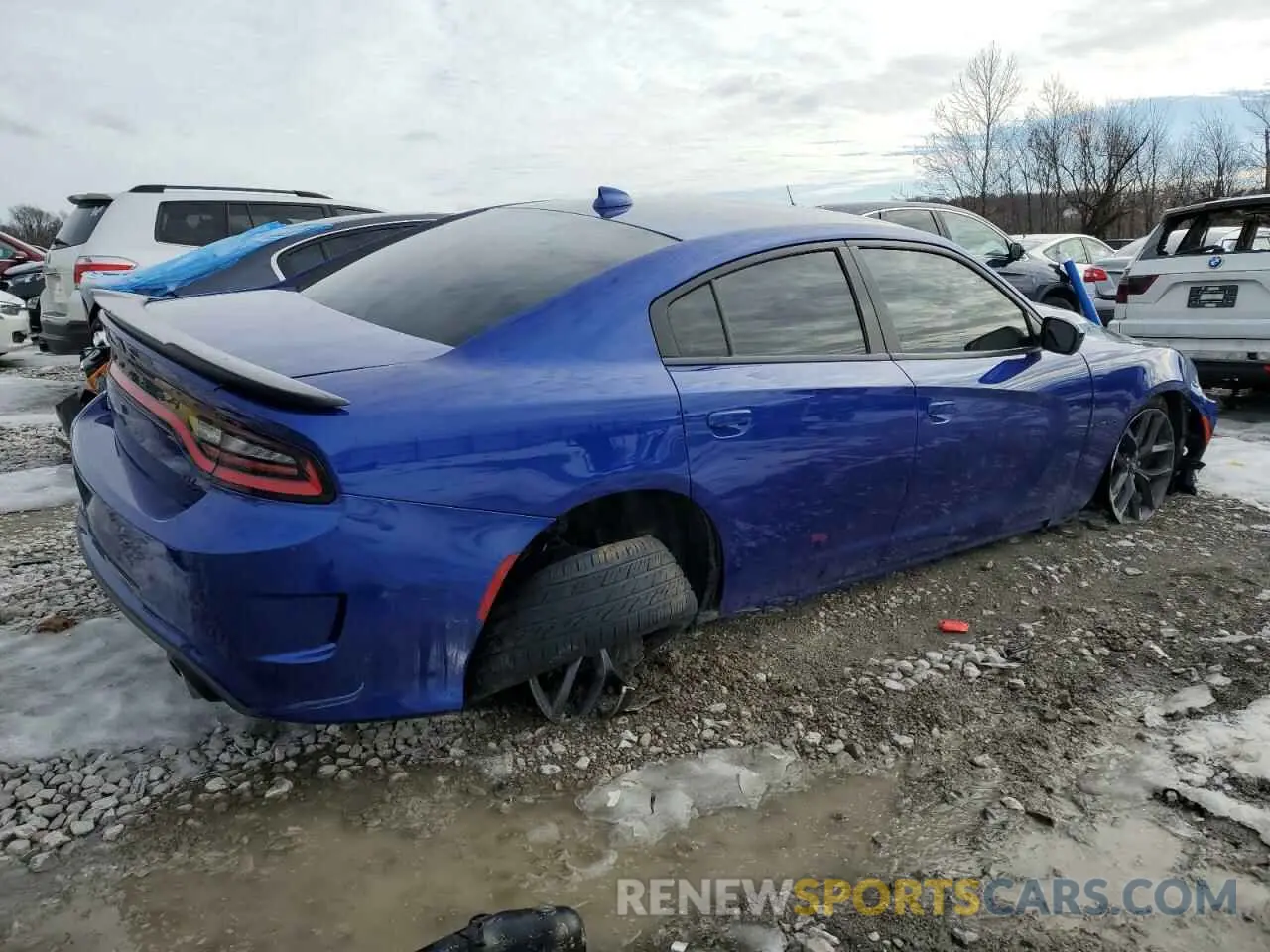3 Photograph of a damaged car 2C3CDXCT2MH656805 DODGE CHARGER 2021