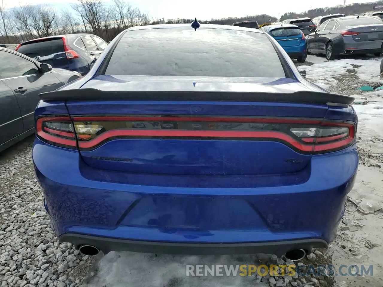 6 Photograph of a damaged car 2C3CDXCT2MH656805 DODGE CHARGER 2021