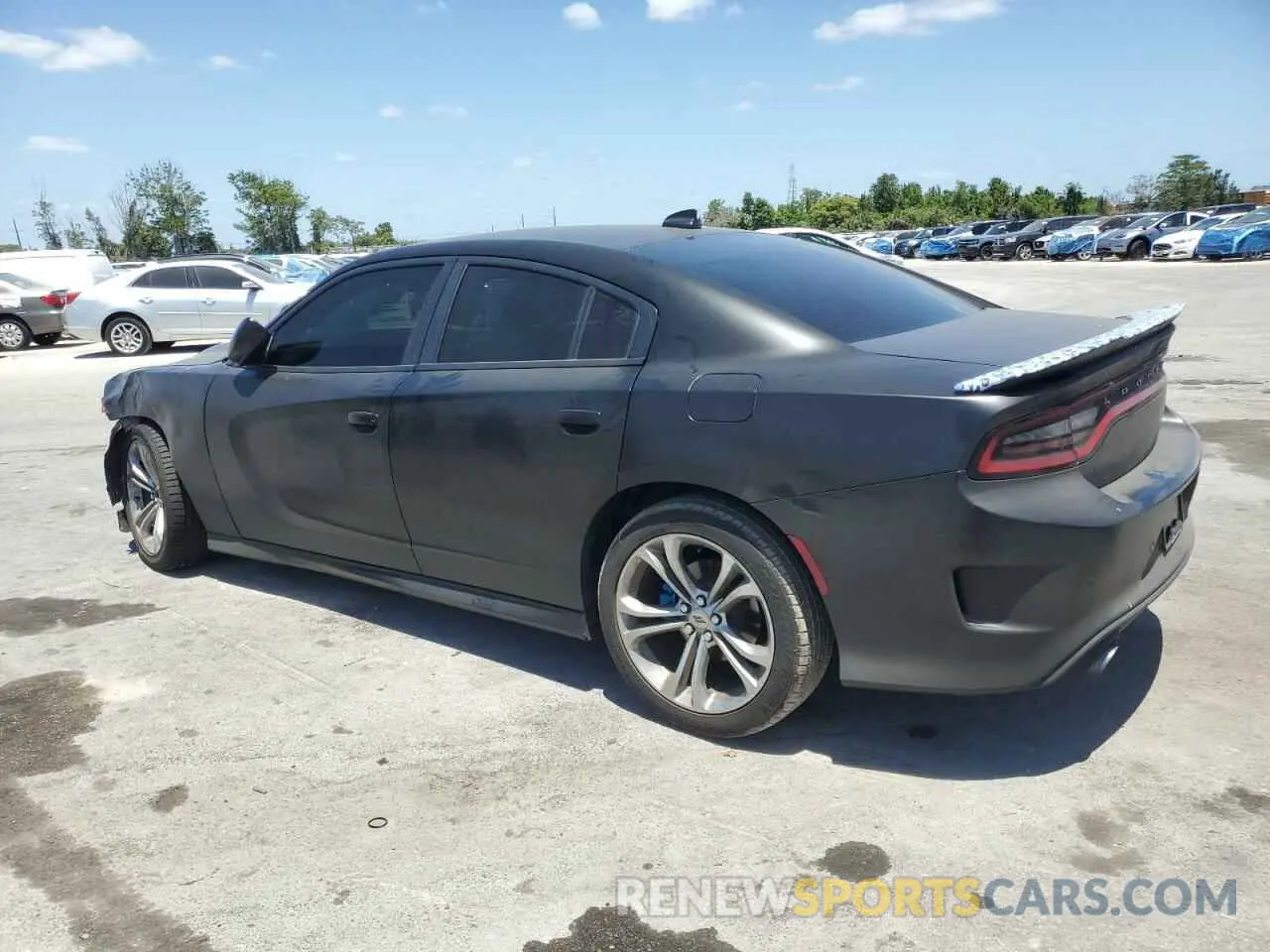 2 Photograph of a damaged car 2C3CDXCT3MH575358 DODGE CHARGER 2021