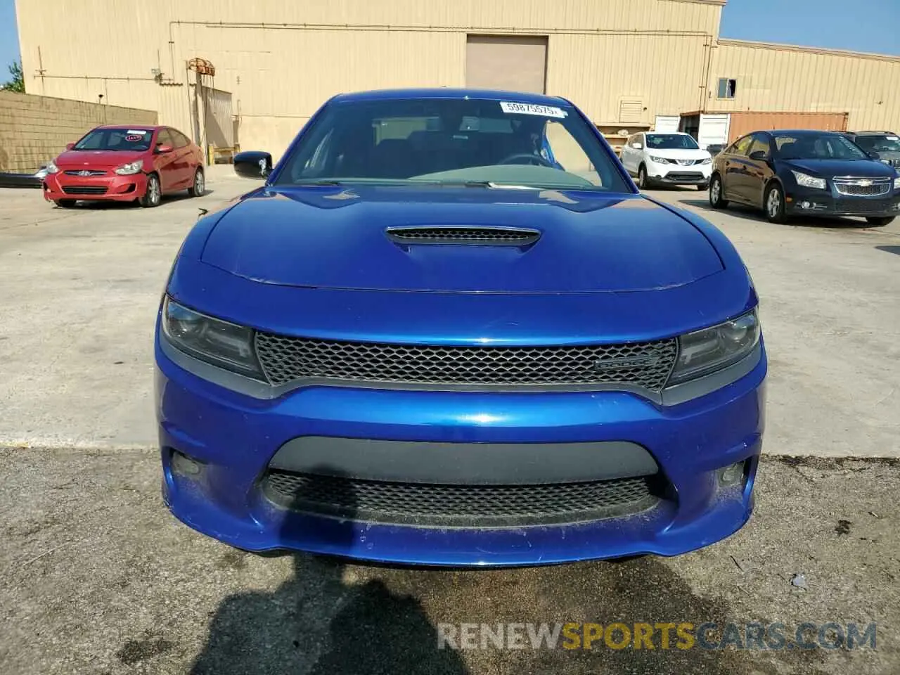 5 Photograph of a damaged car 2C3CDXCT3MH612098 DODGE CHARGER 2021