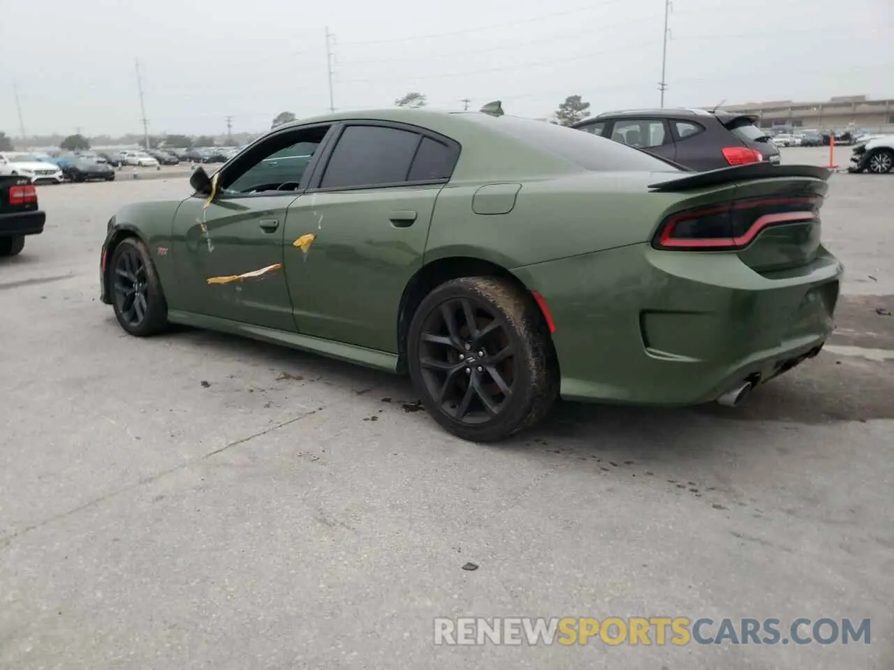 2 Photograph of a damaged car 2C3CDXCT3MH628835 DODGE CHARGER 2021