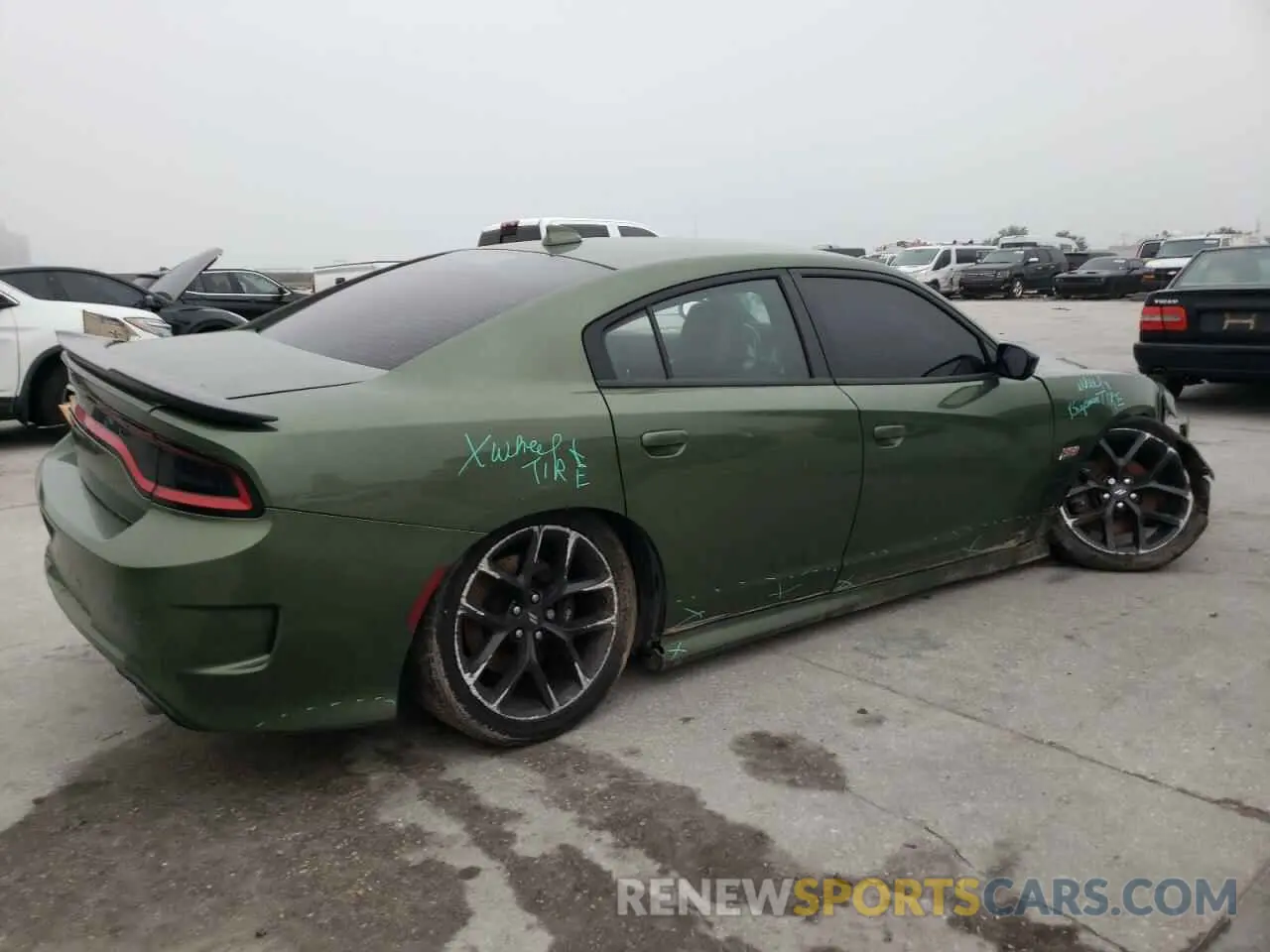 3 Photograph of a damaged car 2C3CDXCT3MH628835 DODGE CHARGER 2021