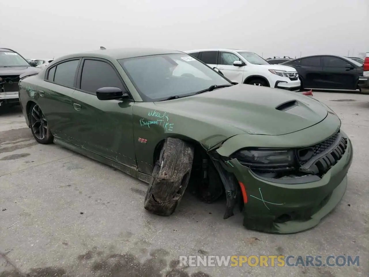 4 Photograph of a damaged car 2C3CDXCT3MH628835 DODGE CHARGER 2021