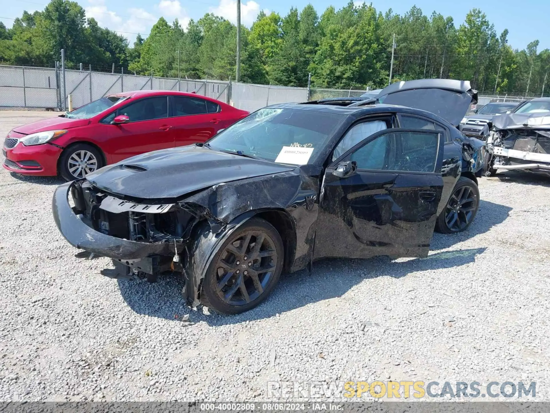 2 Photograph of a damaged car 2C3CDXCT3MH652620 DODGE CHARGER 2021