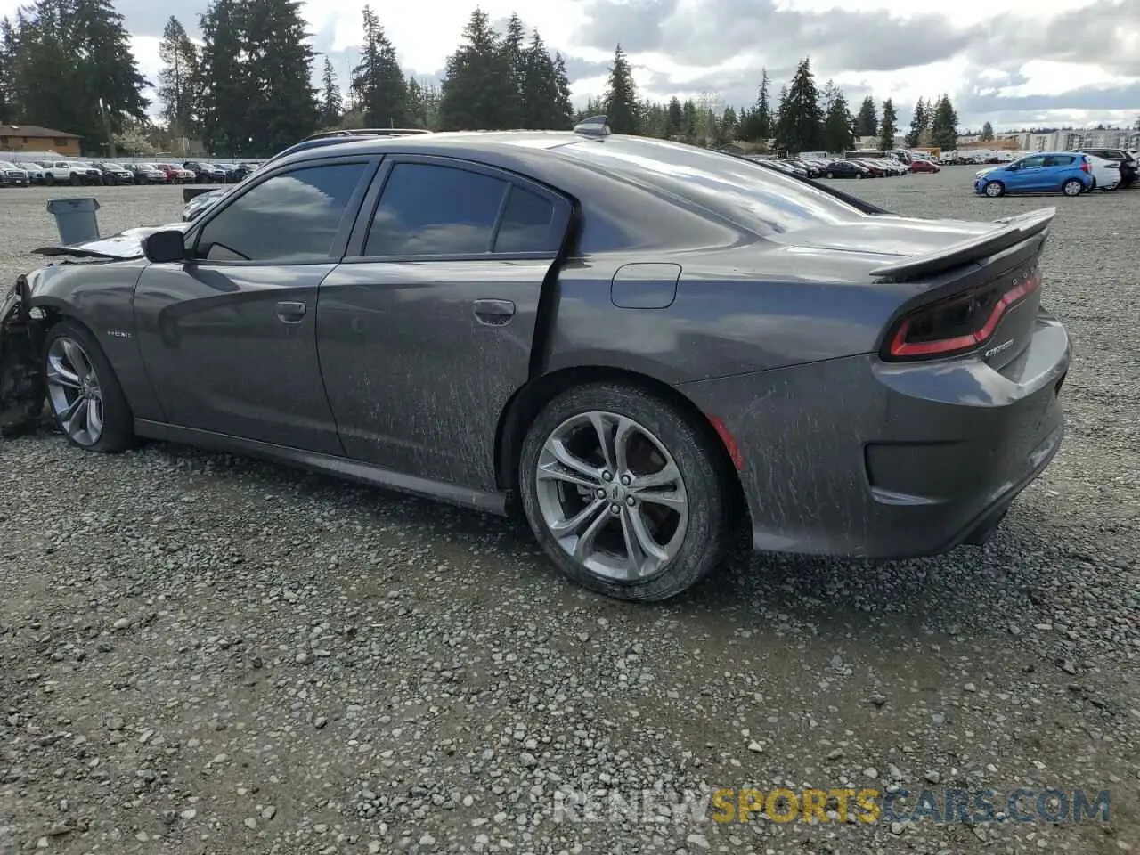 2 Photograph of a damaged car 2C3CDXCT4MH547844 DODGE CHARGER 2021