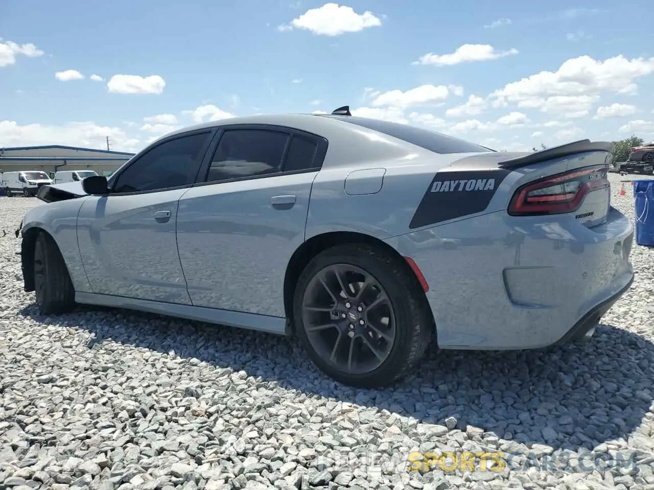 2 Photograph of a damaged car 2C3CDXCT4MH598342 DODGE CHARGER 2021