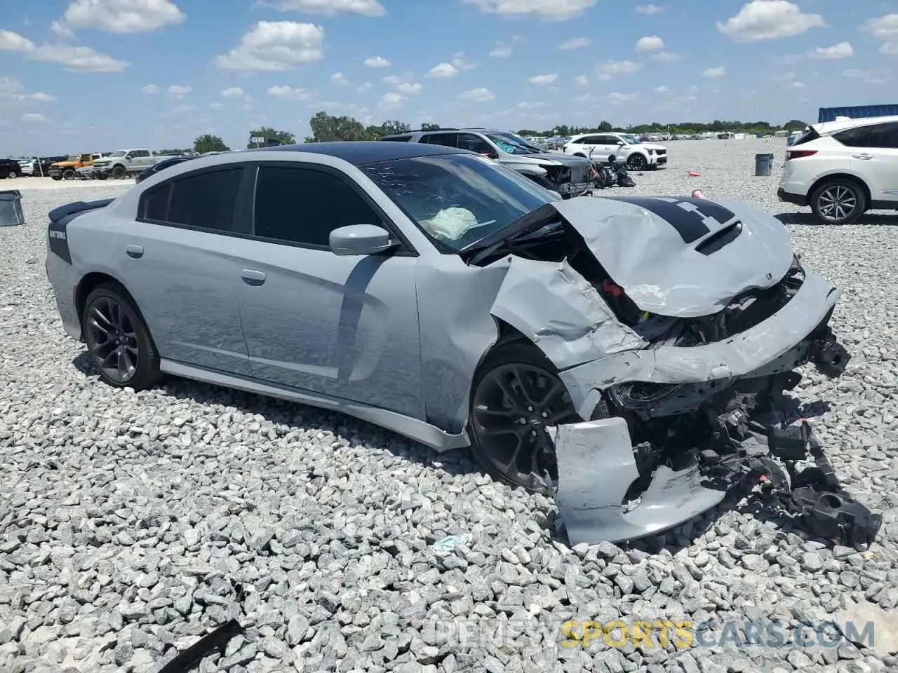 4 Photograph of a damaged car 2C3CDXCT4MH598342 DODGE CHARGER 2021