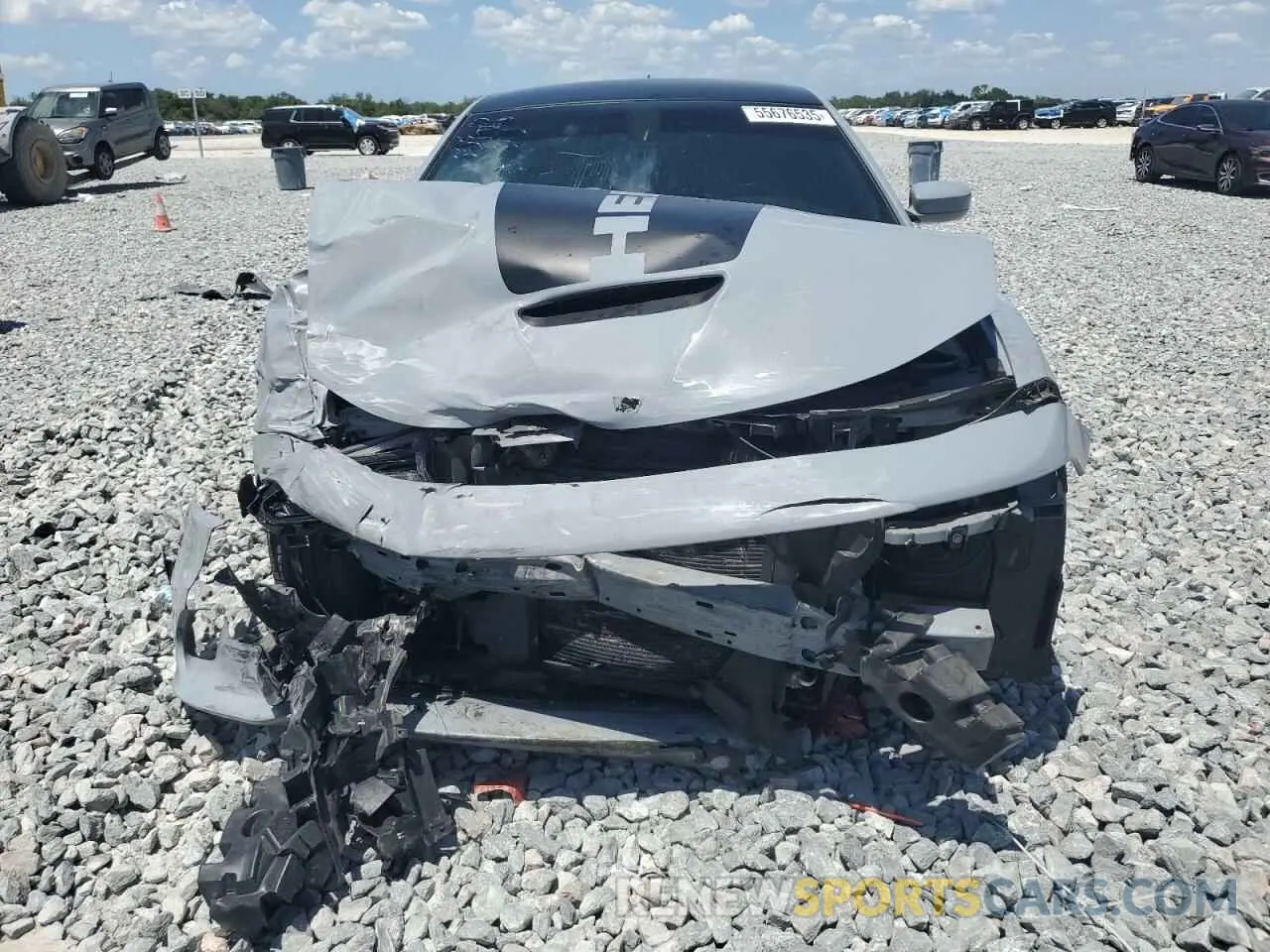 5 Photograph of a damaged car 2C3CDXCT4MH598342 DODGE CHARGER 2021