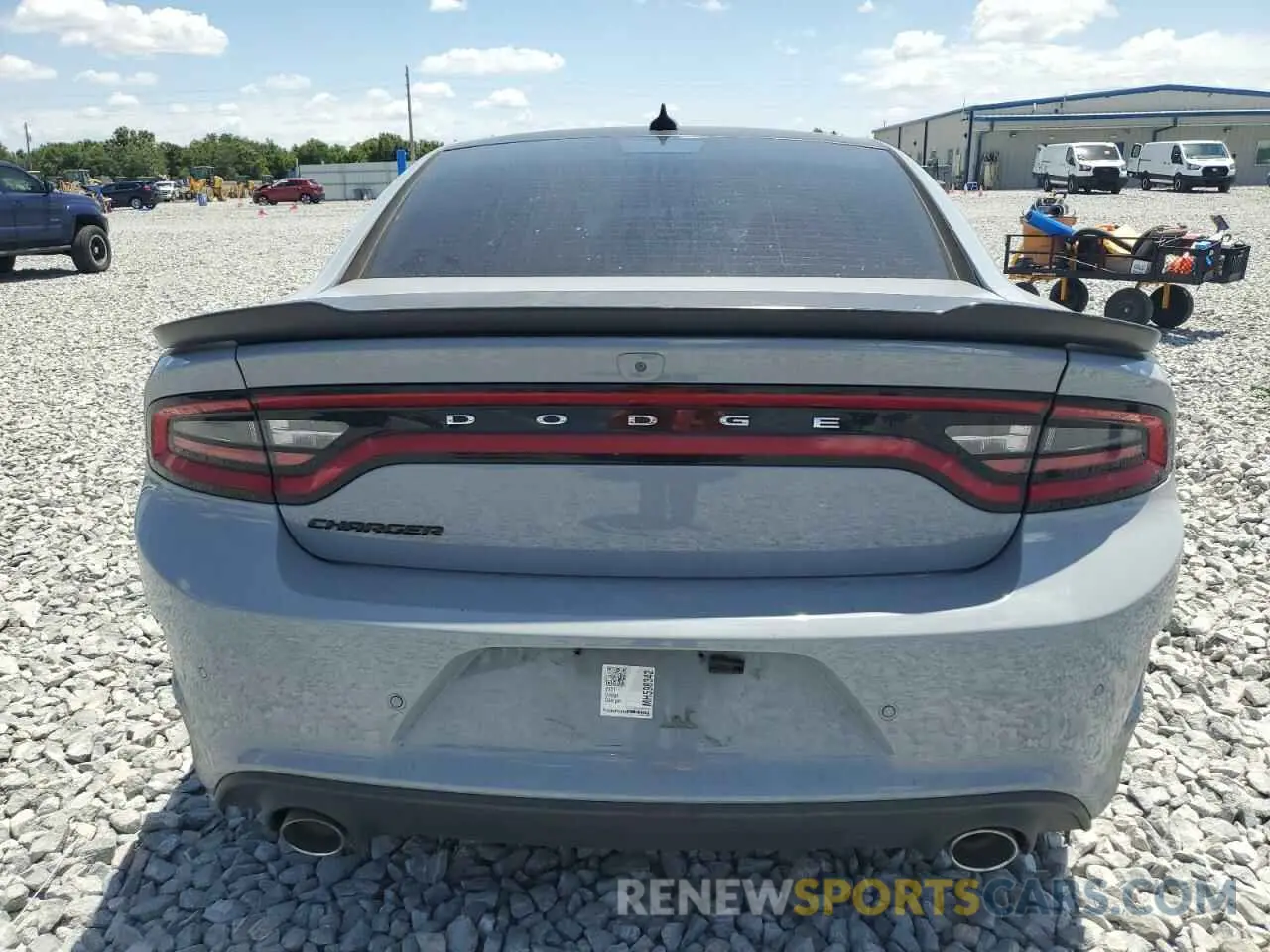 6 Photograph of a damaged car 2C3CDXCT4MH598342 DODGE CHARGER 2021