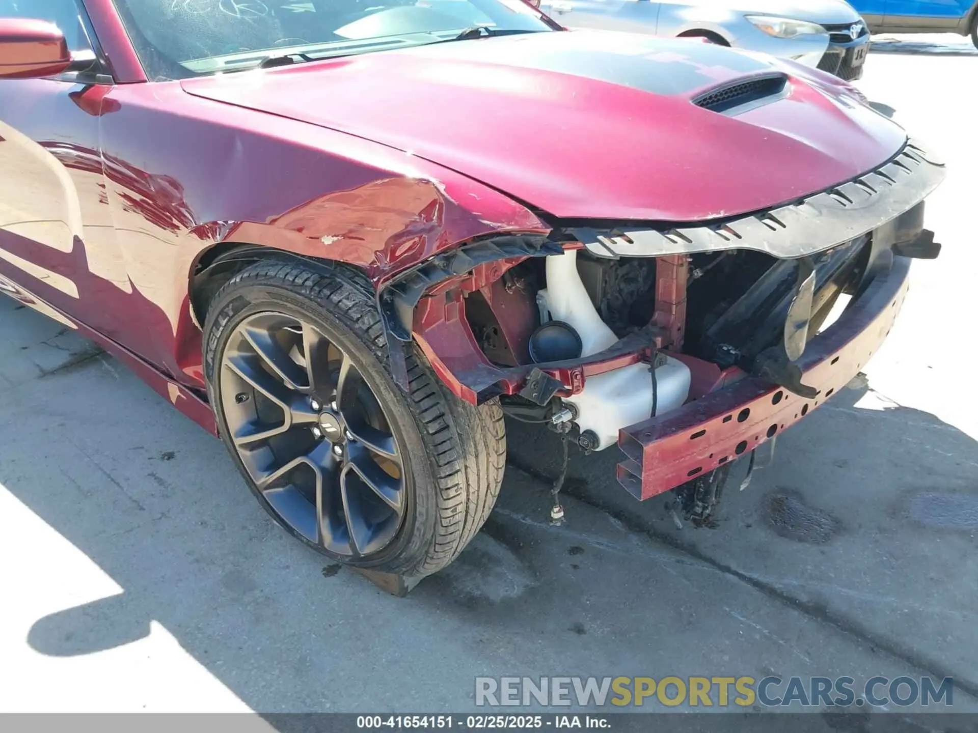 6 Photograph of a damaged car 2C3CDXCT6MH612418 DODGE CHARGER 2021