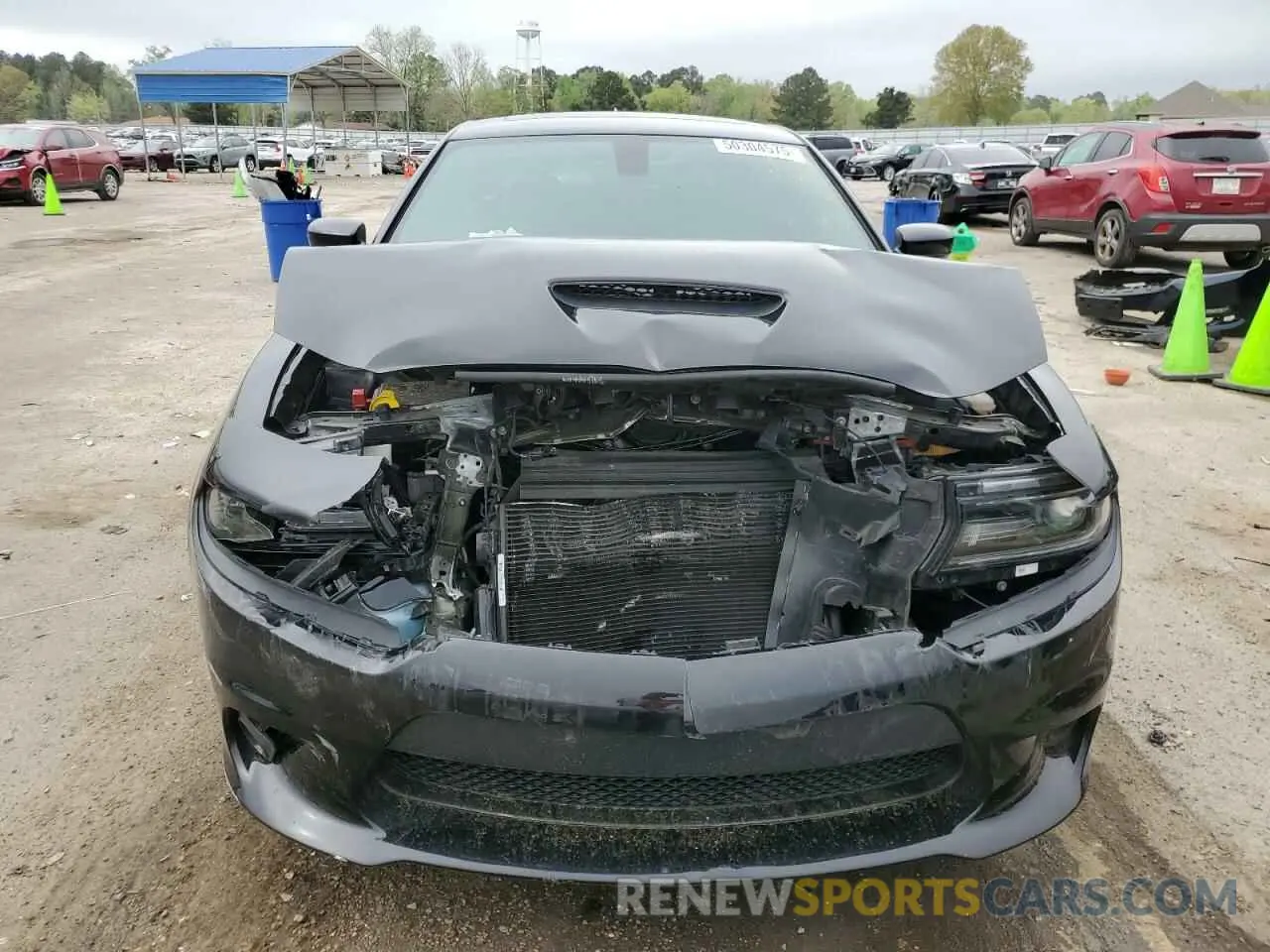 5 Photograph of a damaged car 2C3CDXCT6MH639845 DODGE CHARGER 2021