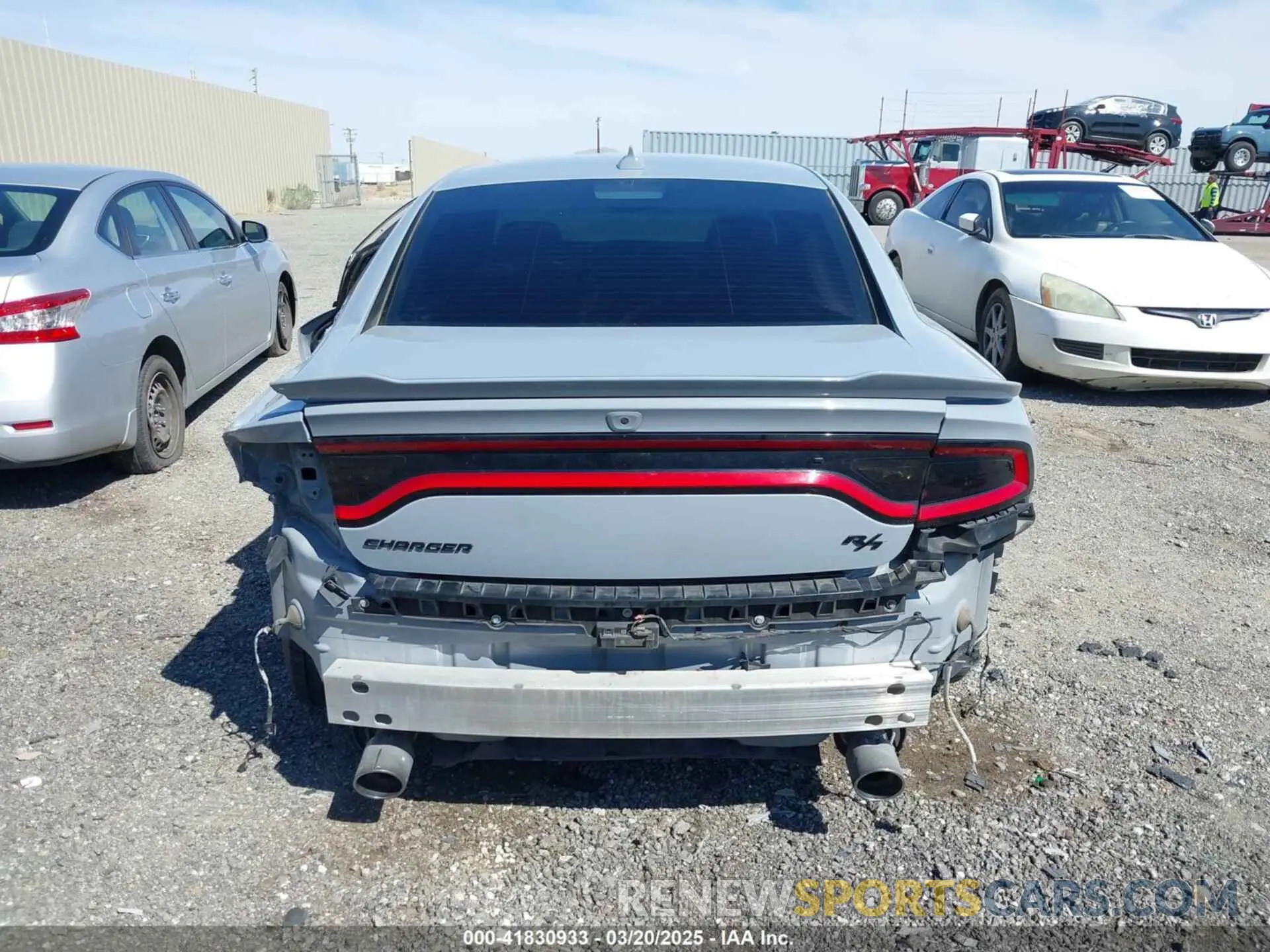 17 Photograph of a damaged car 2C3CDXCT6MH648805 DODGE CHARGER 2021