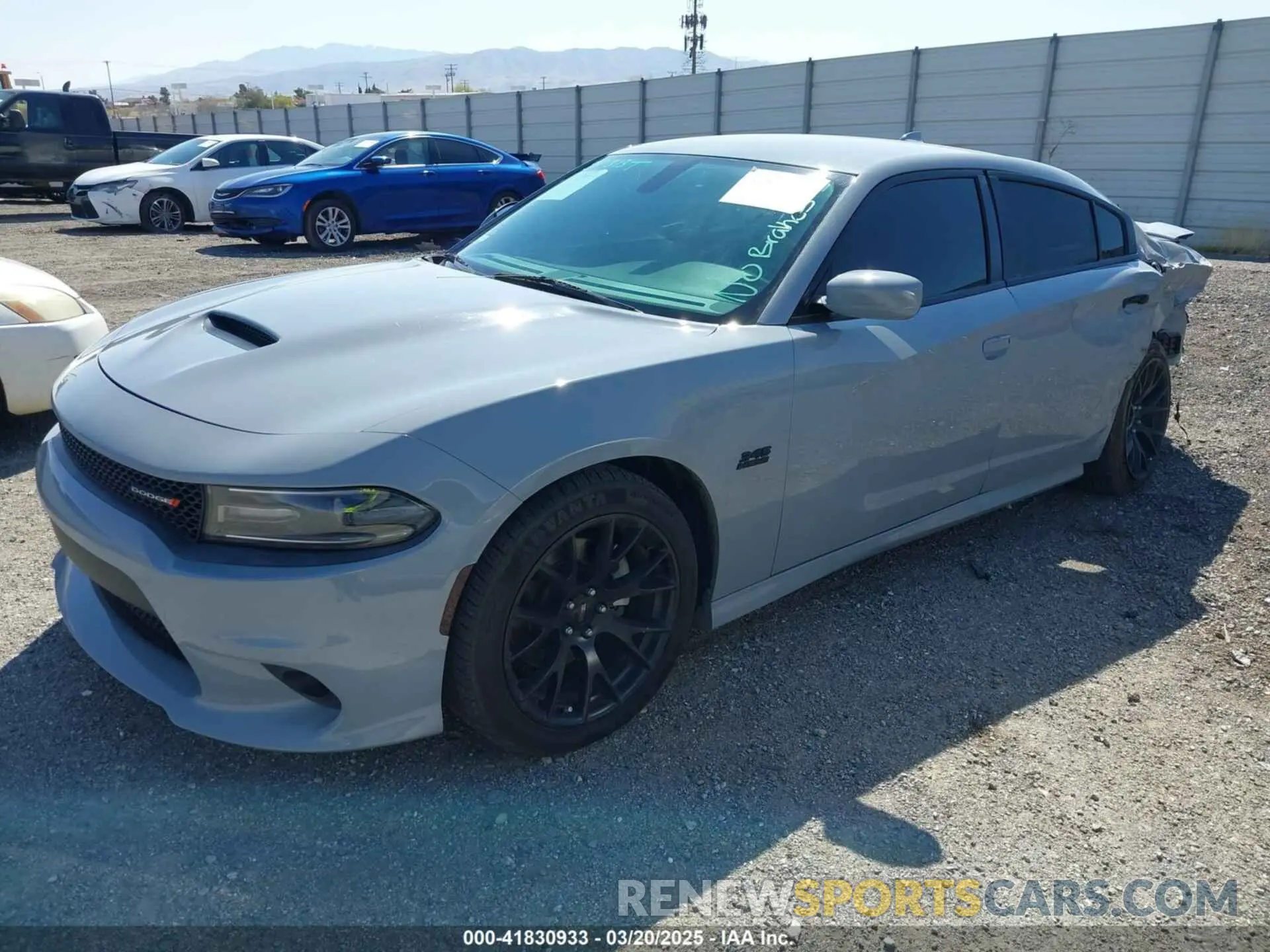 2 Photograph of a damaged car 2C3CDXCT6MH648805 DODGE CHARGER 2021