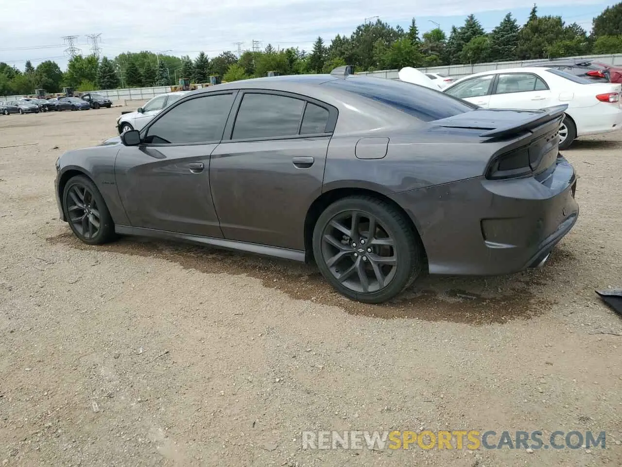 2 Photograph of a damaged car 2C3CDXCT6MH682145 DODGE CHARGER 2021