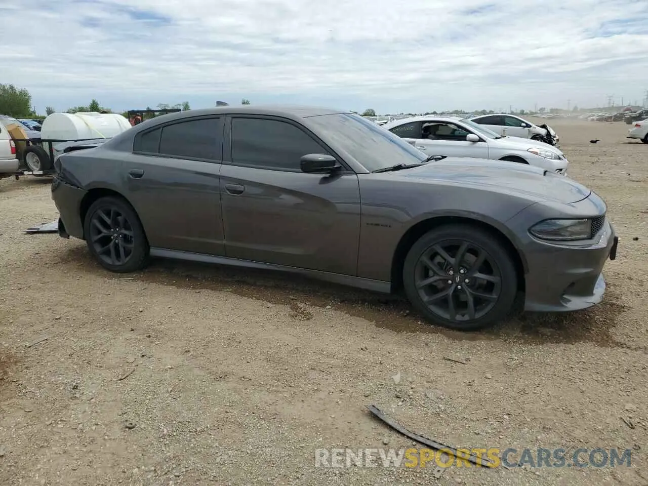 4 Photograph of a damaged car 2C3CDXCT6MH682145 DODGE CHARGER 2021