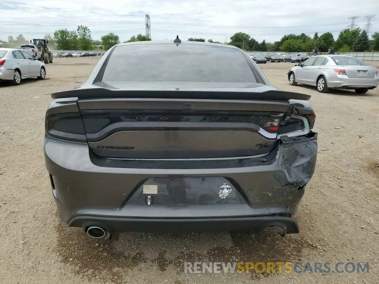 6 Photograph of a damaged car 2C3CDXCT6MH682145 DODGE CHARGER 2021