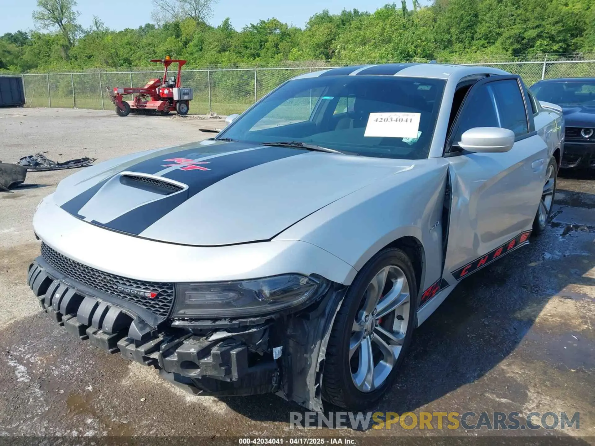 2 Photograph of a damaged car 2C3CDXCT7MH552987 DODGE CHARGER 2021