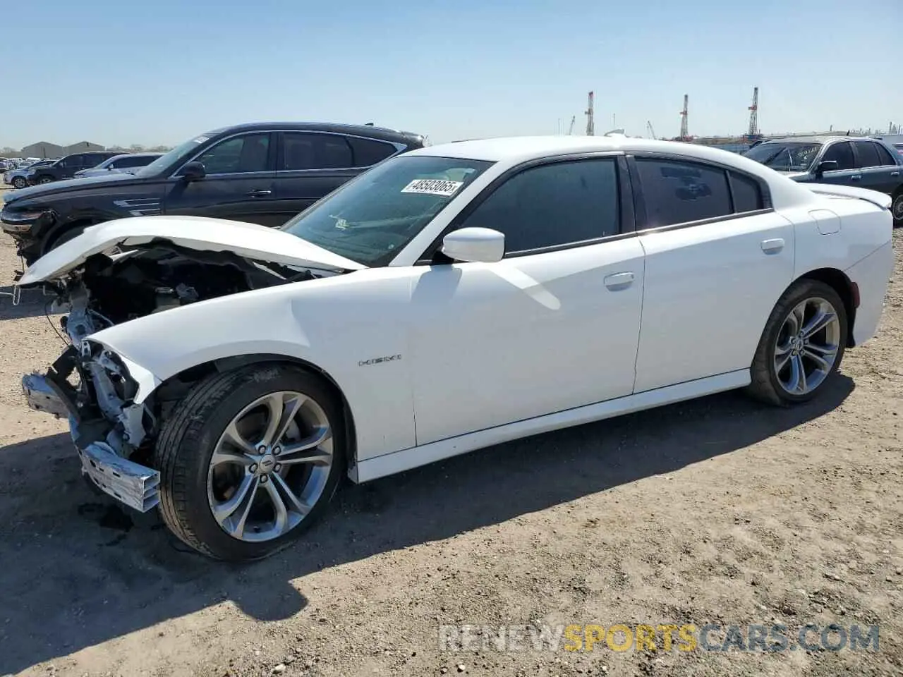 1 Photograph of a damaged car 2C3CDXCT7MH553878 DODGE CHARGER 2021