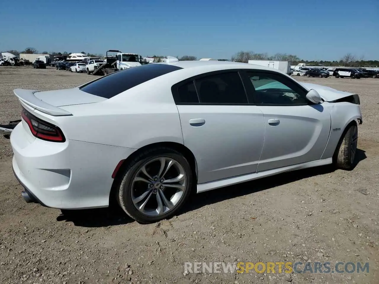 3 Photograph of a damaged car 2C3CDXCT7MH553878 DODGE CHARGER 2021