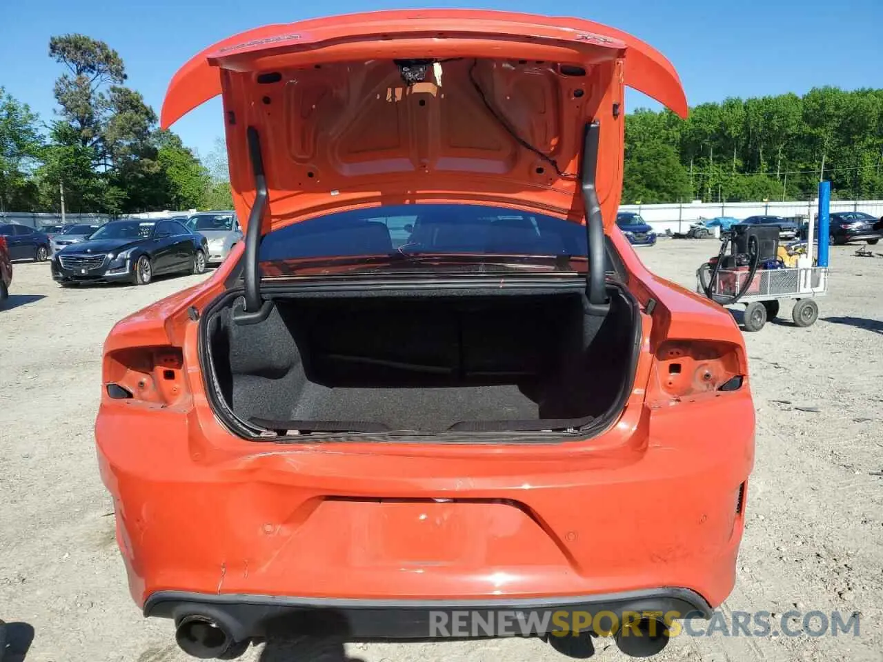 6 Photograph of a damaged car 2C3CDXCT7MH588405 DODGE CHARGER 2021
