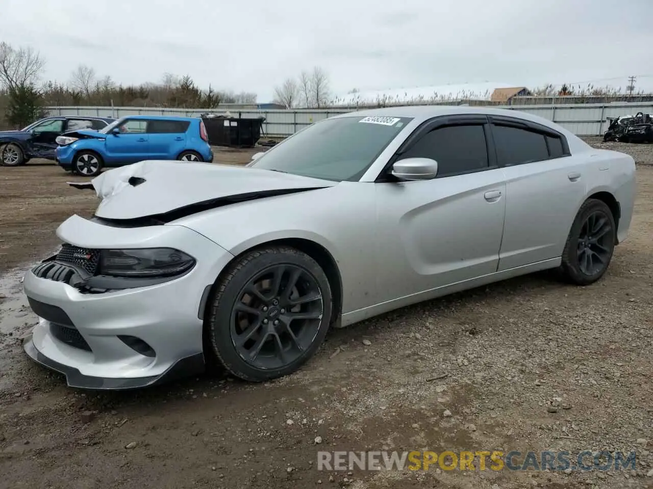 1 Photograph of a damaged car 2C3CDXCT7MH594513 DODGE CHARGER 2021