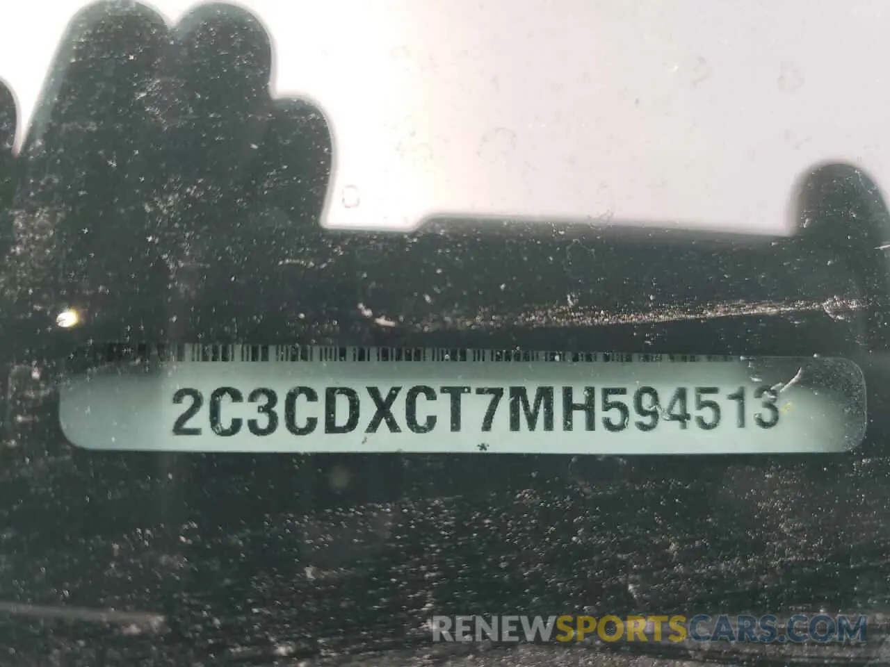 15 Photograph of a damaged car 2C3CDXCT7MH594513 DODGE CHARGER 2021