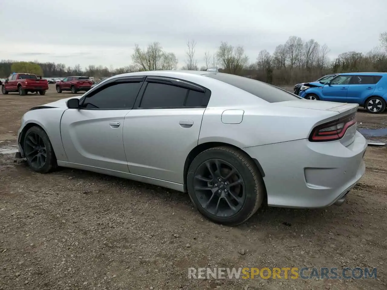 2 Photograph of a damaged car 2C3CDXCT7MH594513 DODGE CHARGER 2021