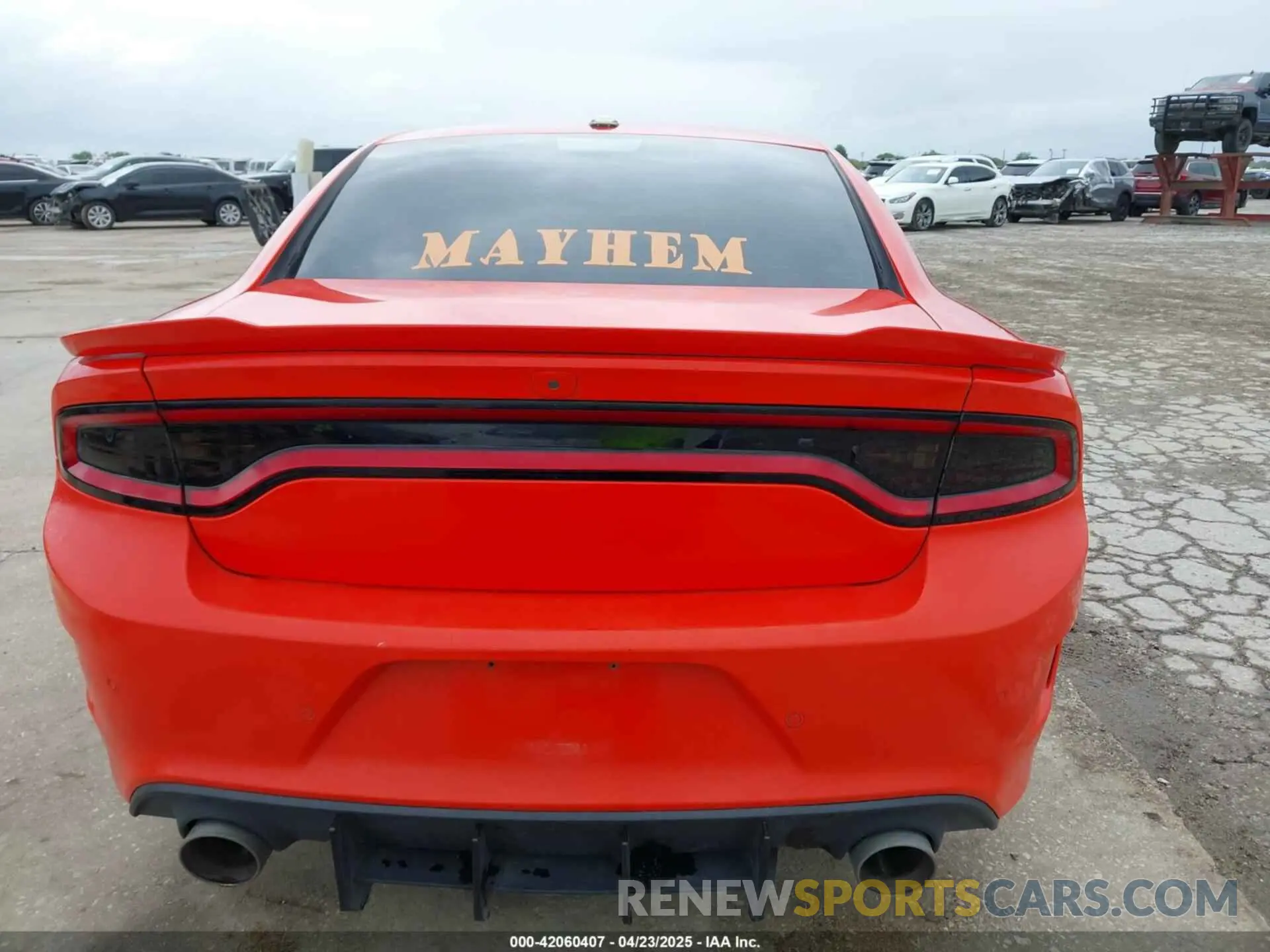 17 Photograph of a damaged car 2C3CDXCT7MH602142 DODGE CHARGER 2021