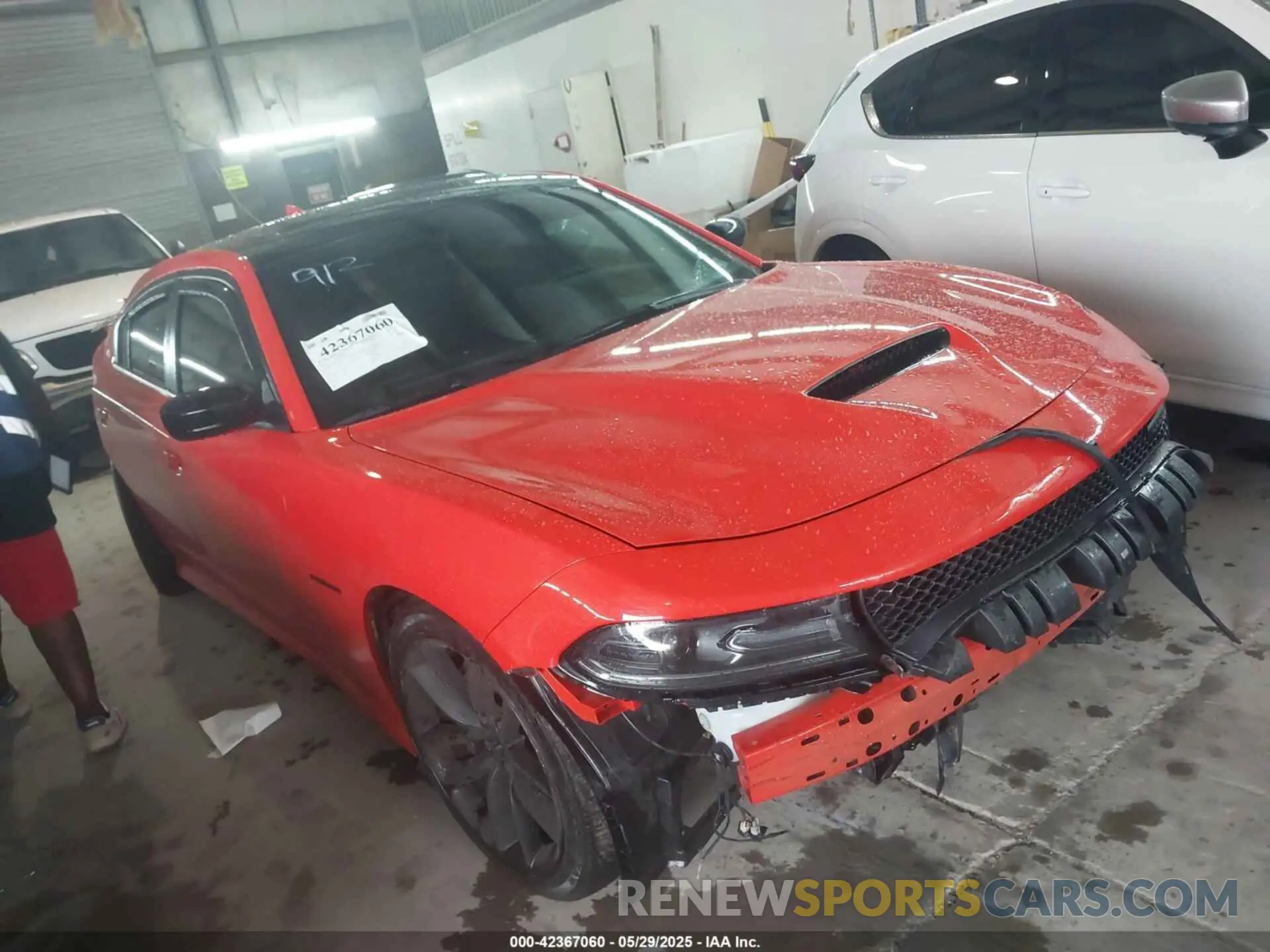 1 Photograph of a damaged car 2C3CDXCT7MH612749 DODGE CHARGER 2021