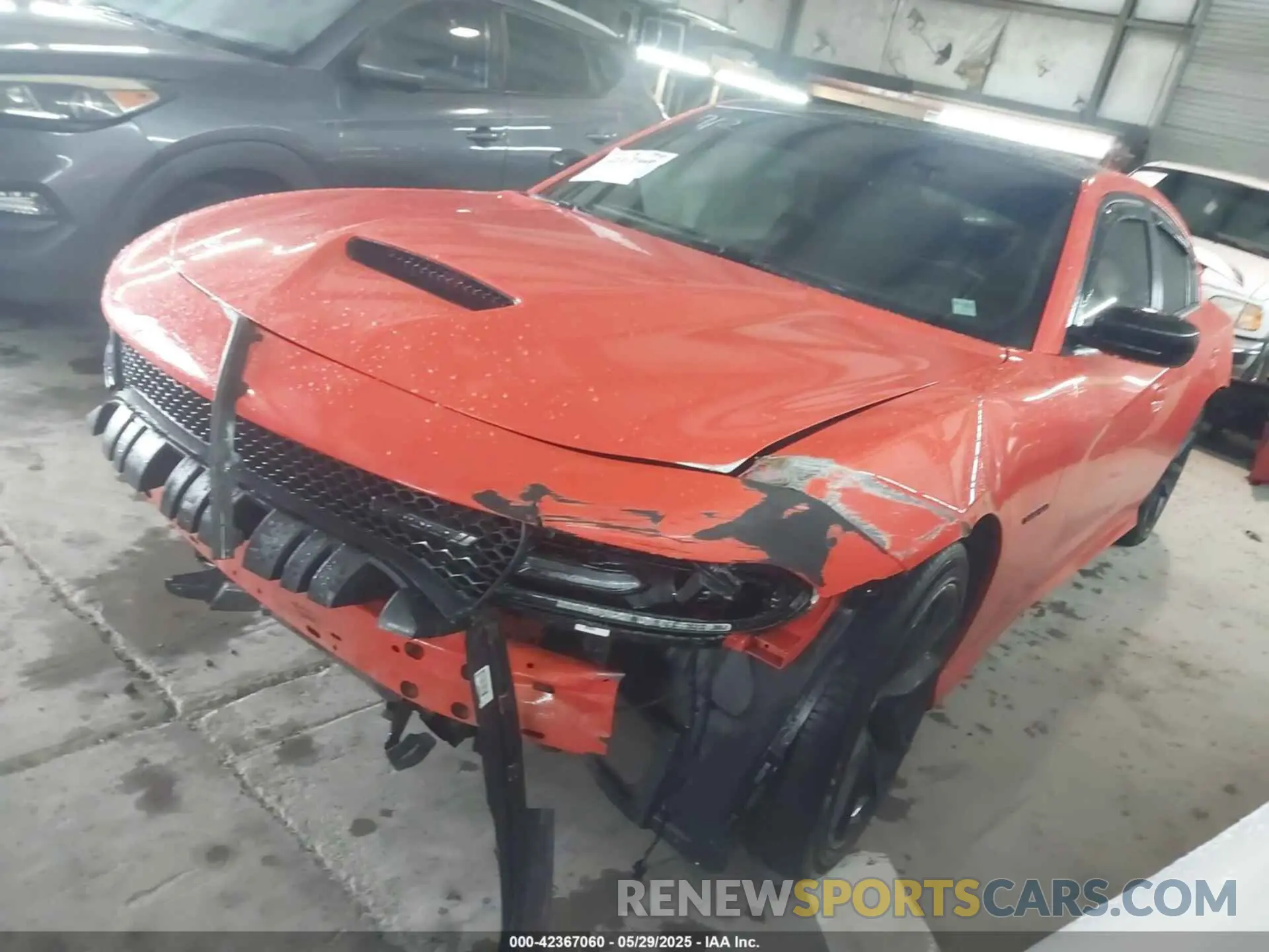 2 Photograph of a damaged car 2C3CDXCT7MH612749 DODGE CHARGER 2021
