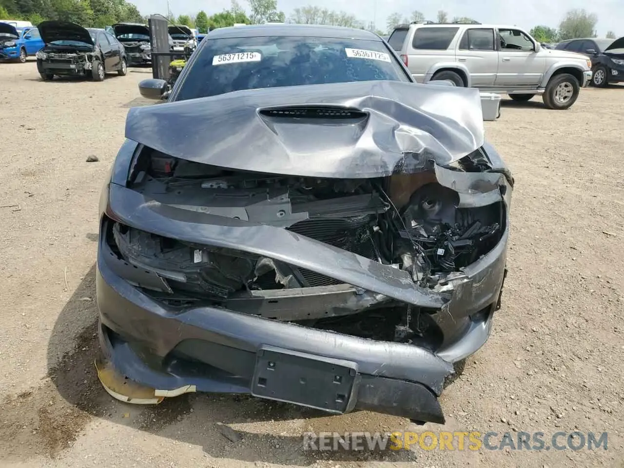 5 Photograph of a damaged car 2C3CDXCT7MH613111 DODGE CHARGER 2021