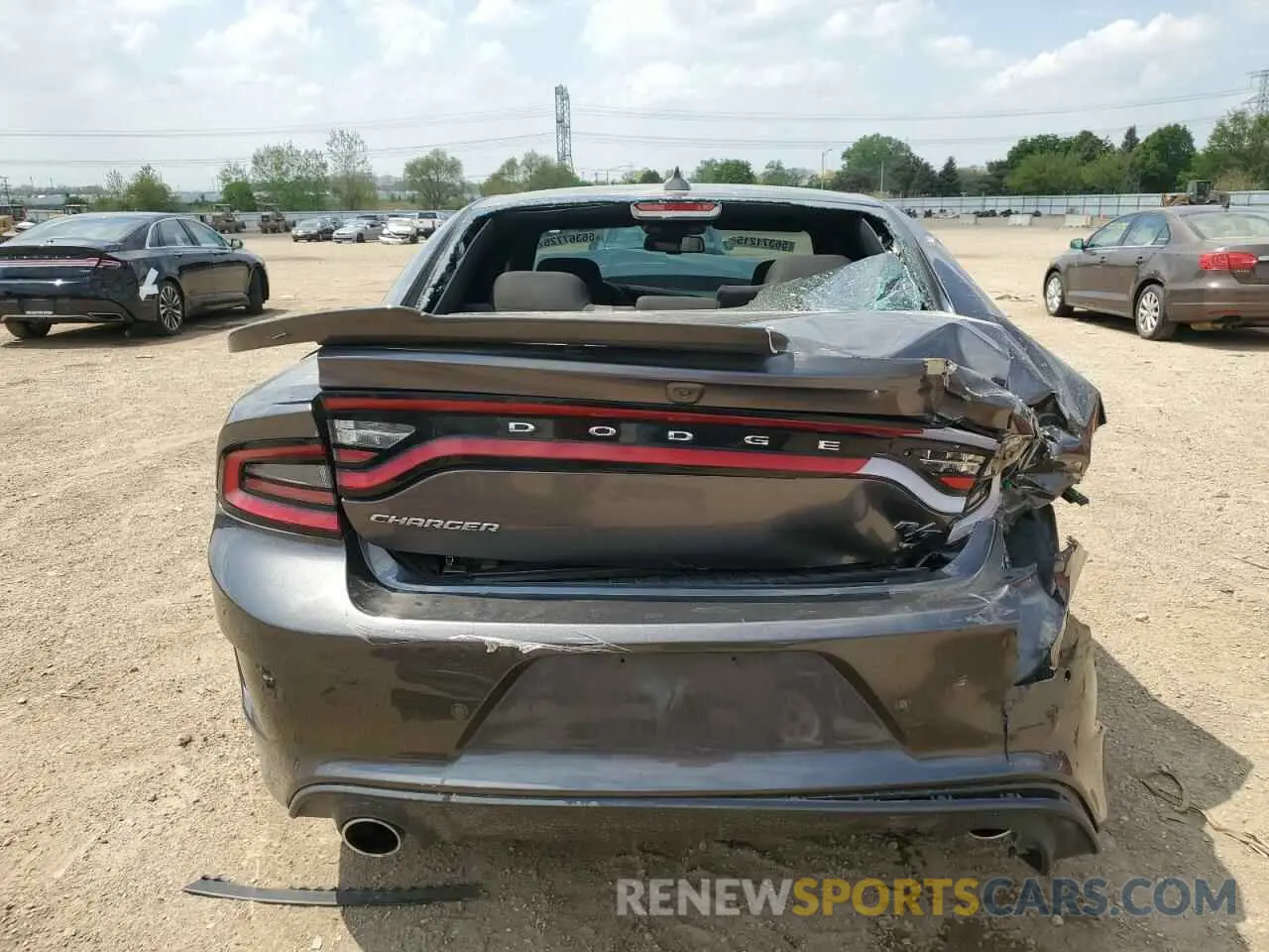 6 Photograph of a damaged car 2C3CDXCT7MH613111 DODGE CHARGER 2021