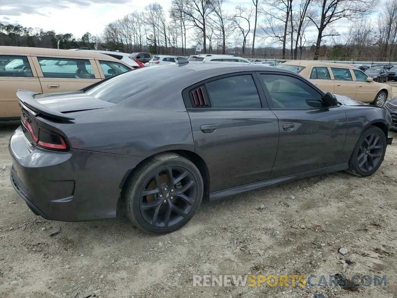 3 Photograph of a damaged car 2C3CDXCT7MH629034 DODGE CHARGER 2021