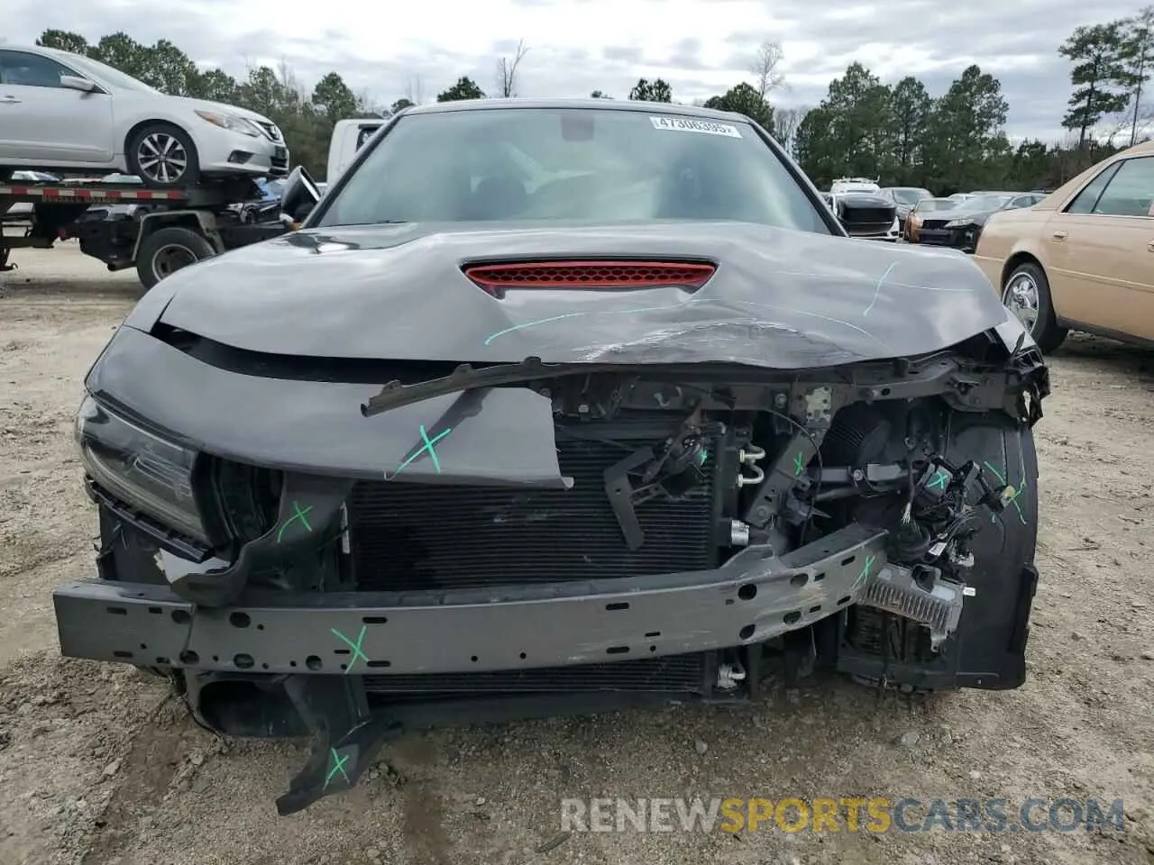 5 Photograph of a damaged car 2C3CDXCT7MH629034 DODGE CHARGER 2021