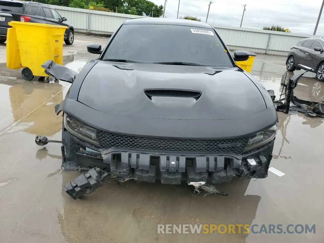 5 Photograph of a damaged car 2C3CDXCT7MH633360 DODGE CHARGER 2021