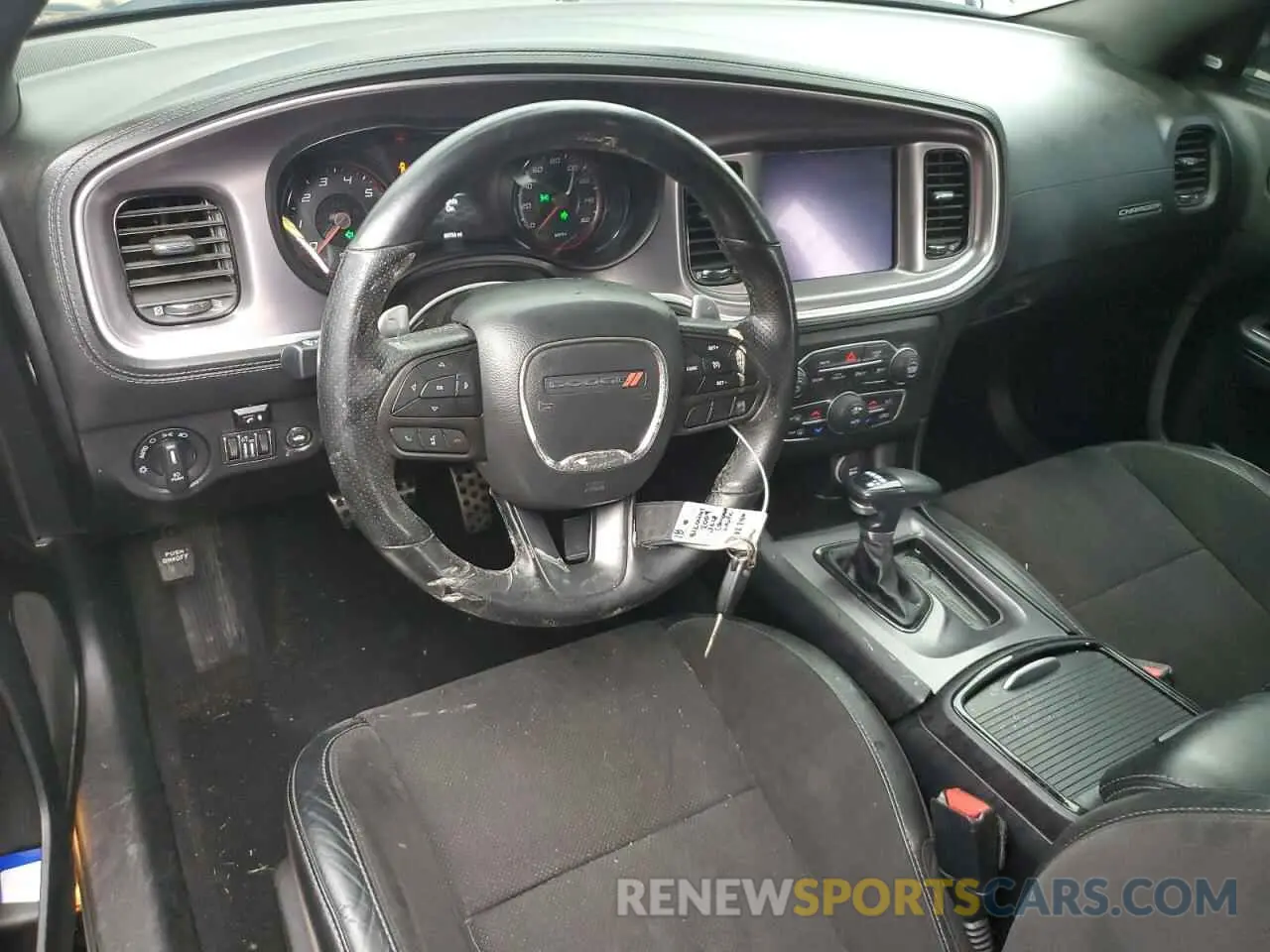 8 Photograph of a damaged car 2C3CDXCT7MH633360 DODGE CHARGER 2021