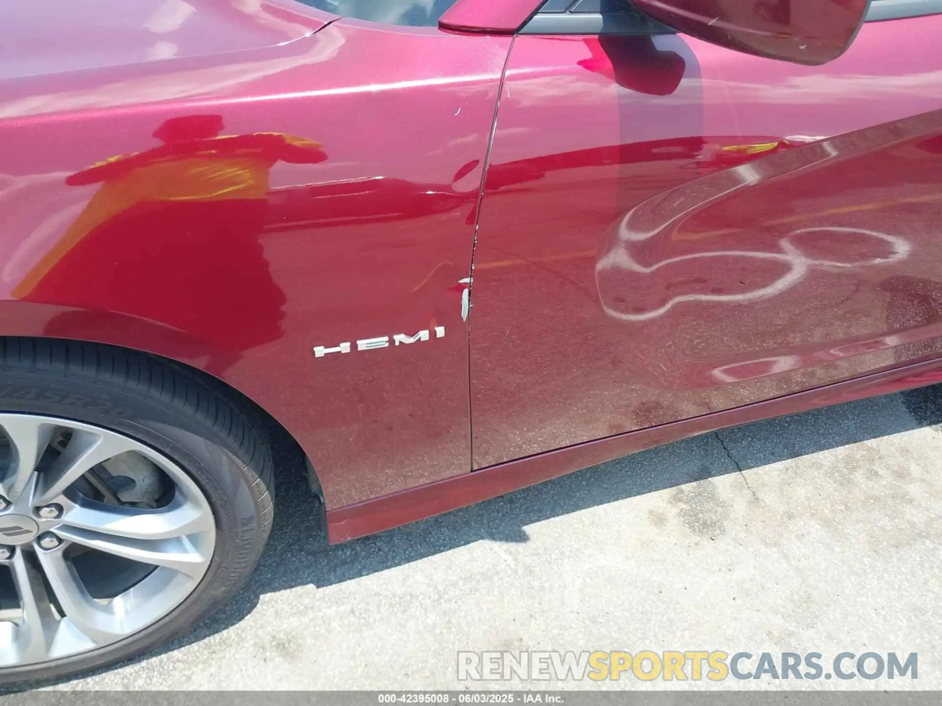 6 Photograph of a damaged car 2C3CDXCT8MH579390 DODGE CHARGER 2021