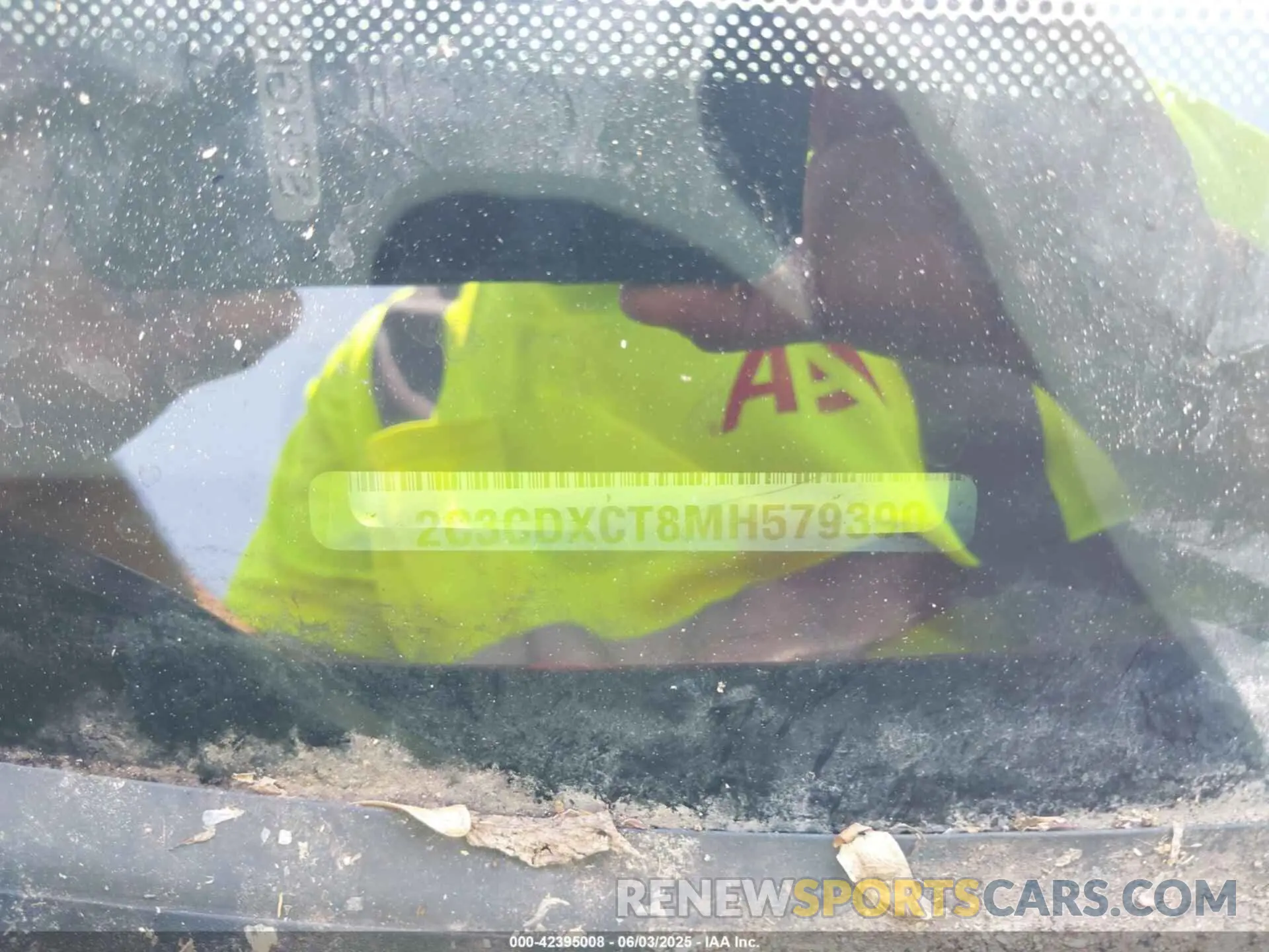 9 Photograph of a damaged car 2C3CDXCT8MH579390 DODGE CHARGER 2021