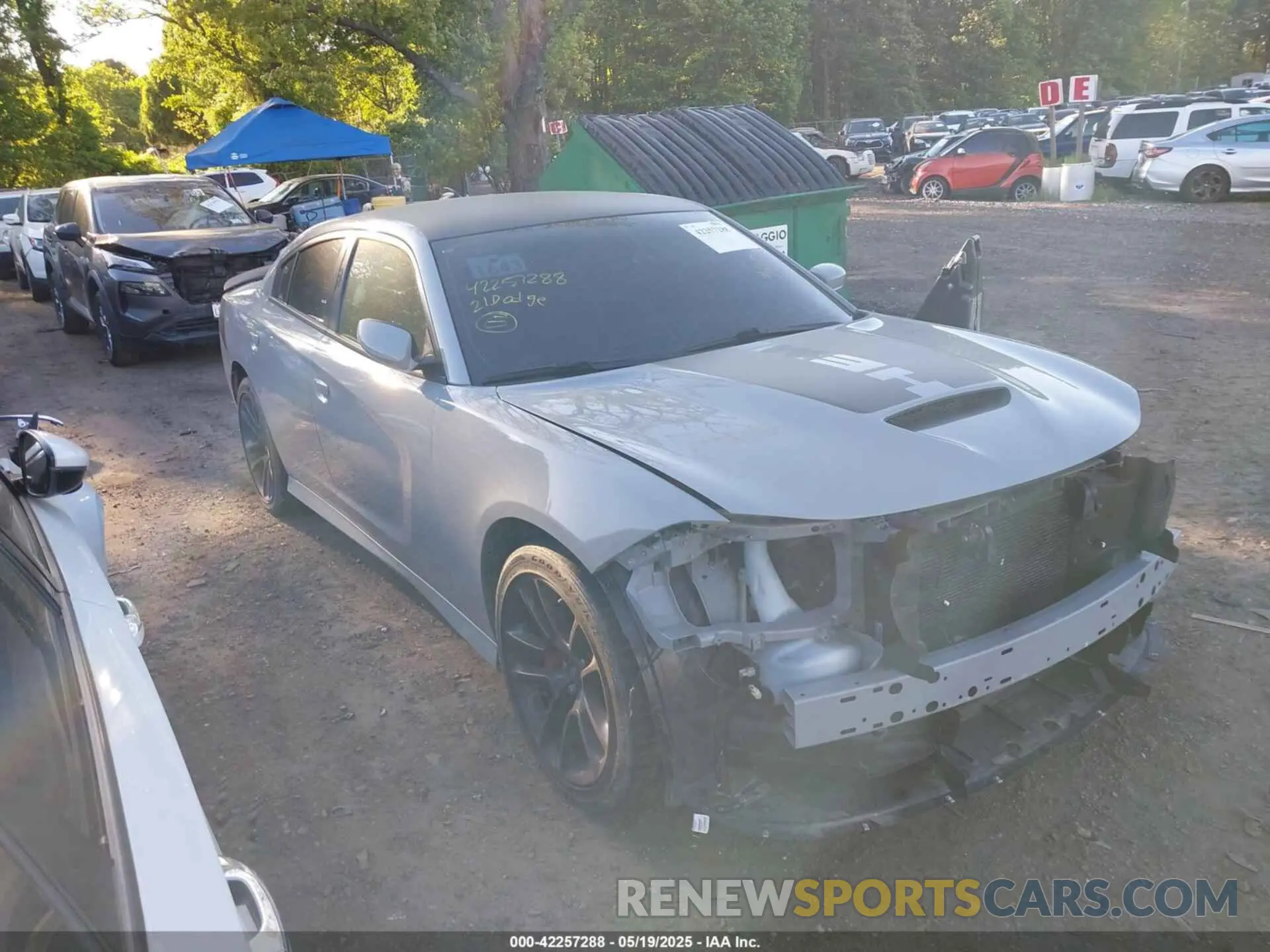 13 Photograph of a damaged car 2C3CDXCT8MH594715 DODGE CHARGER 2021