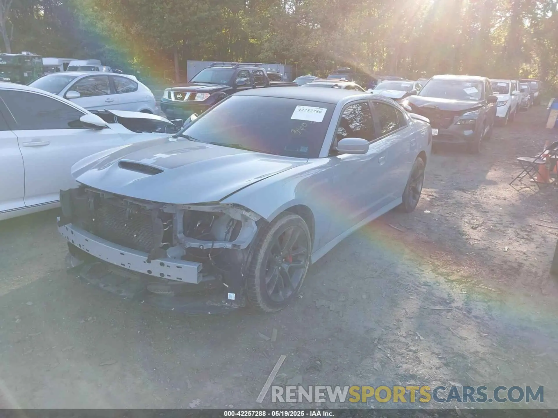 2 Photograph of a damaged car 2C3CDXCT8MH594715 DODGE CHARGER 2021