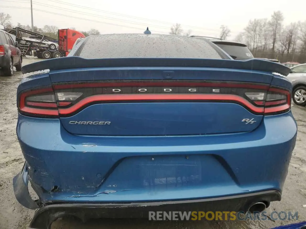 6 Photograph of a damaged car 2C3CDXCT8MH598408 DODGE CHARGER 2021