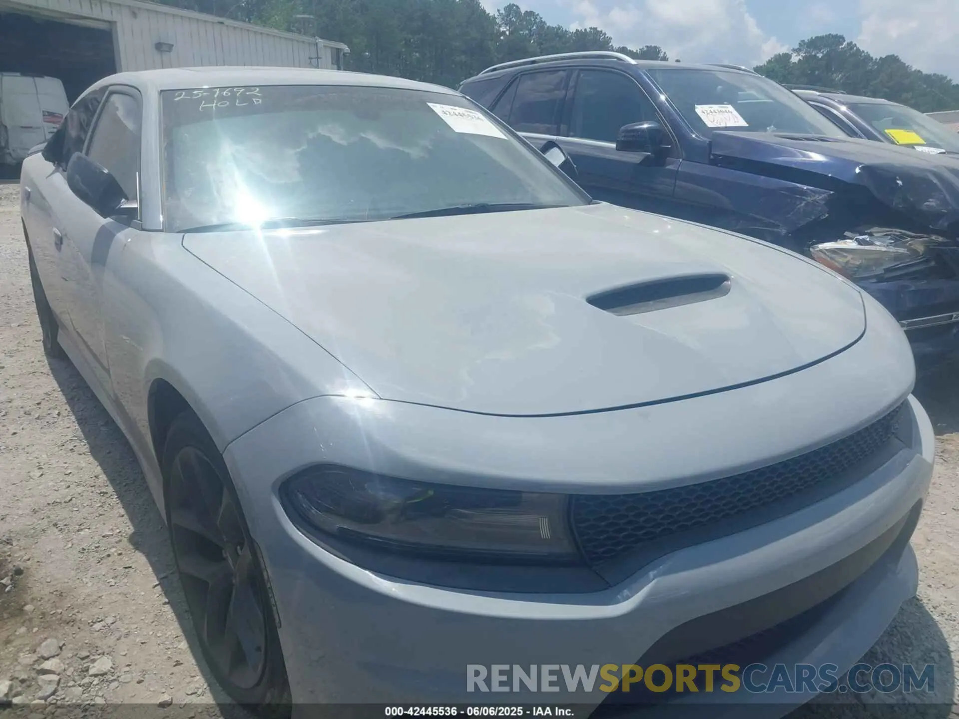 1 Photograph of a damaged car 2C3CDXCT8MH628684 DODGE CHARGER 2021