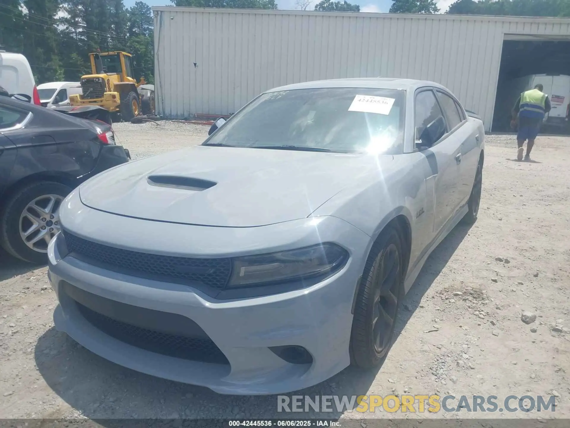 2 Photograph of a damaged car 2C3CDXCT8MH628684 DODGE CHARGER 2021