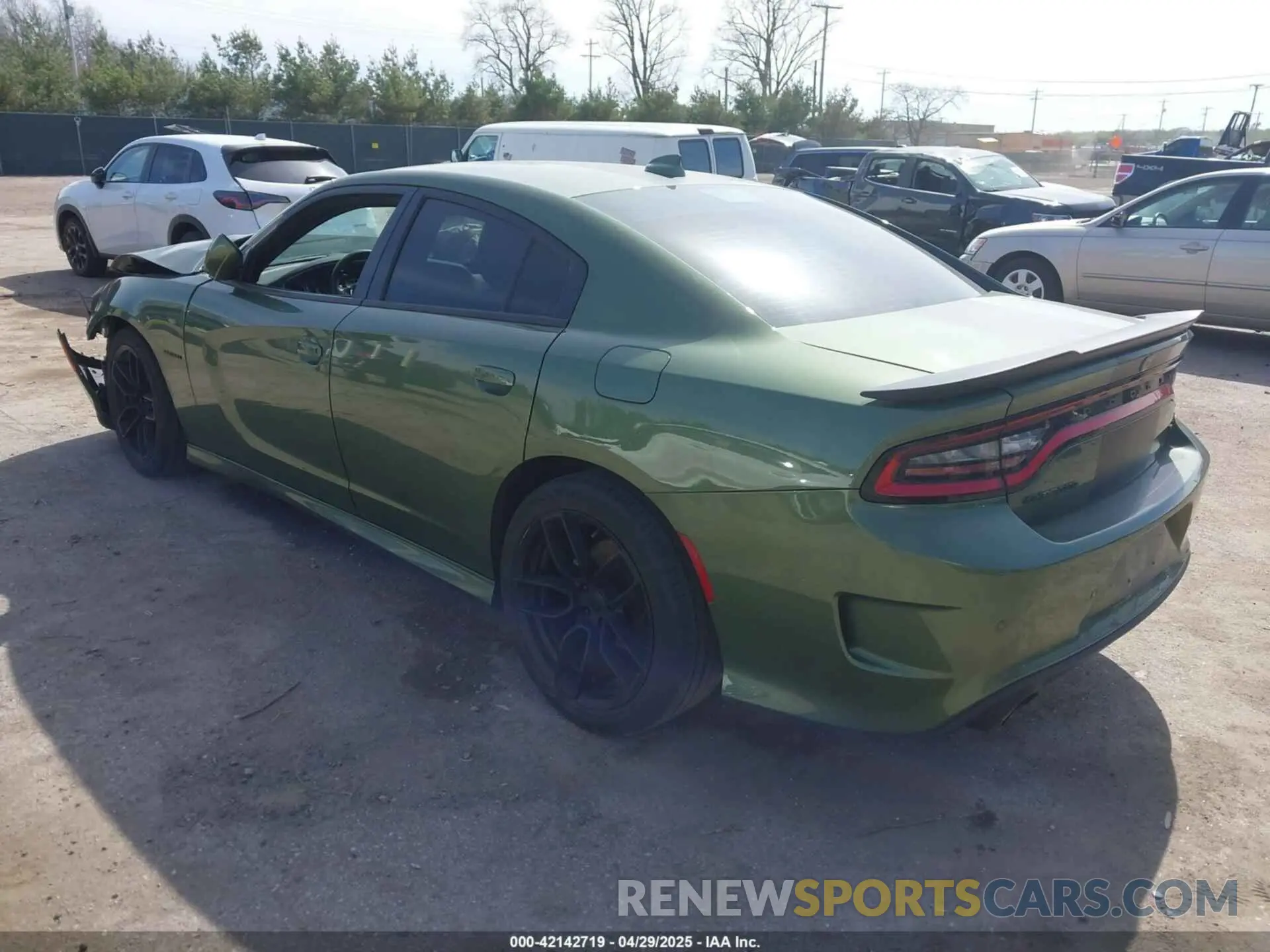3 Photograph of a damaged car 2C3CDXCT9MH569743 DODGE CHARGER 2021