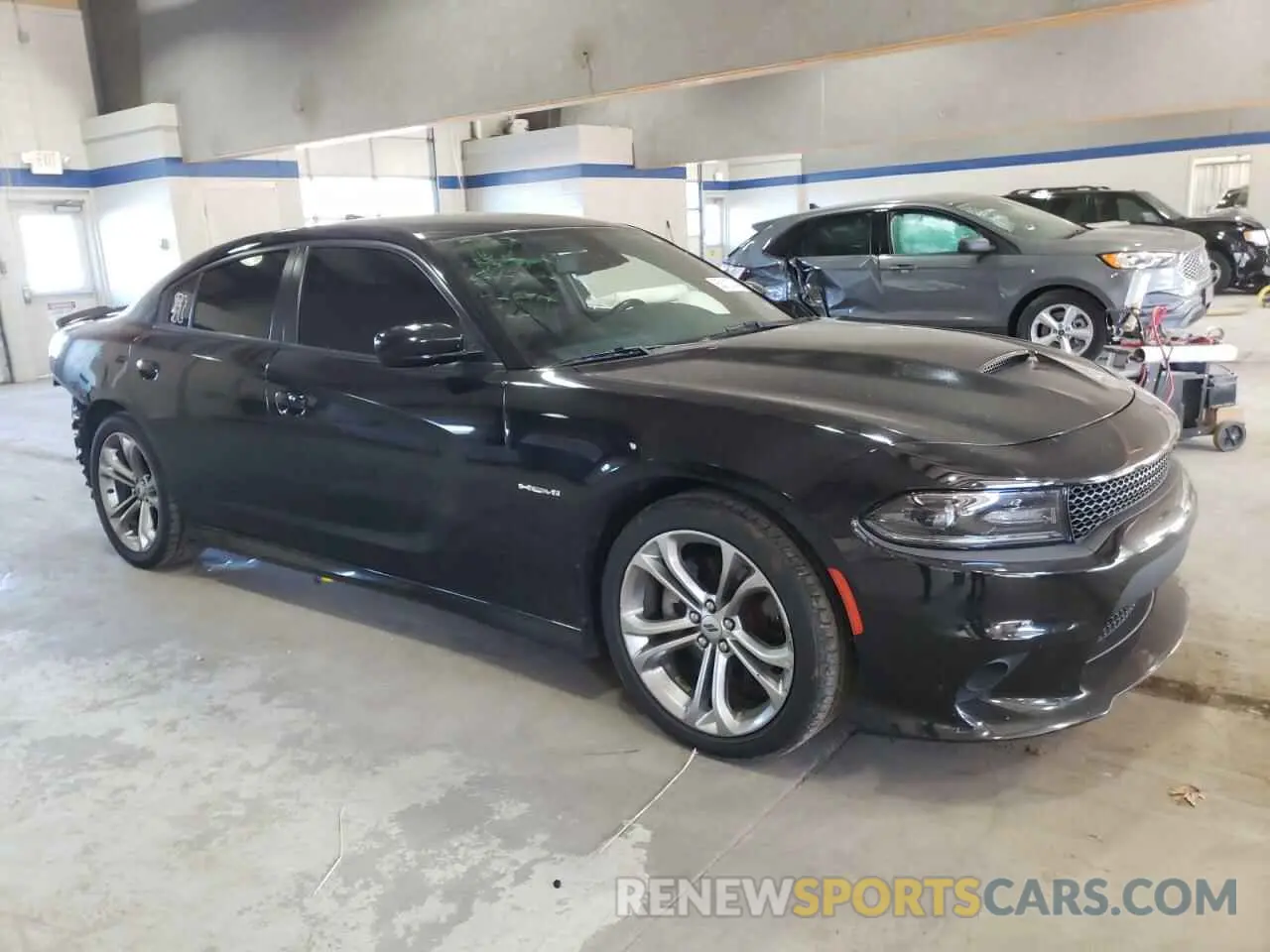 4 Photograph of a damaged car 2C3CDXCT9MH574182 DODGE CHARGER 2021